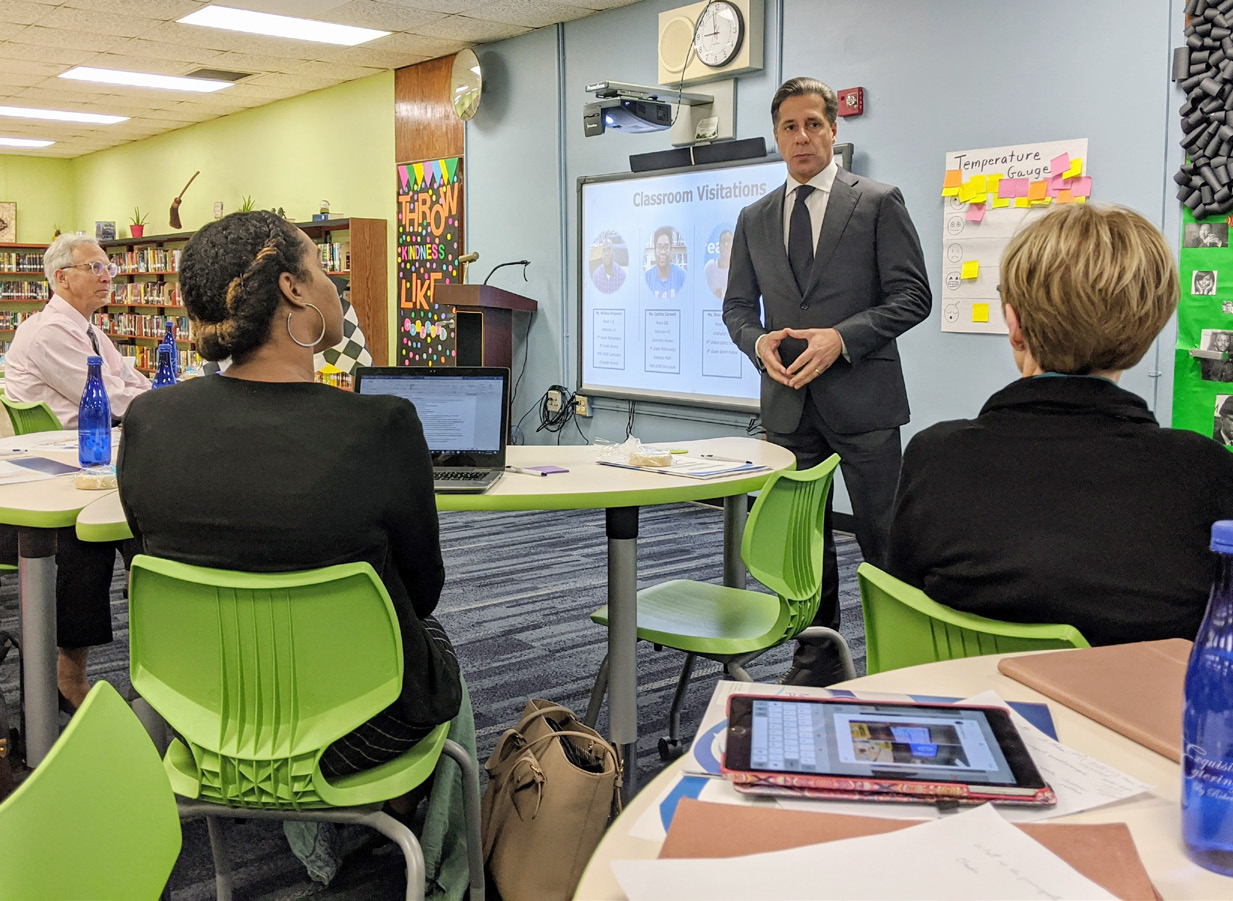 Superintendent Alberto Carvalho welcomes the cadre to Miami-Dade County Public Schools.